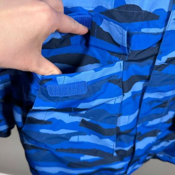 Lands’ End Grow-A-Long Kids Squall Waterproof Insulated Winter Parka XXL 18 - Picture 3 of 13